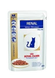 Royal Canin Renal Feline 85 * 12 з куркою ниркова недостатність