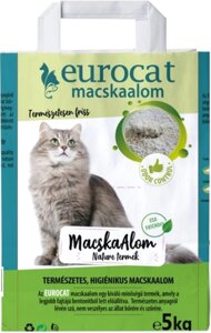 Eurocat Комкующийся бентонитовый наполнитель для кошачьего туалета