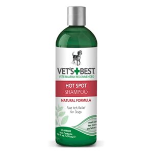 Vet's+Best Hot Spot Shampoo Шампунь для устранения раздражений, воспалений и зуда 470мл