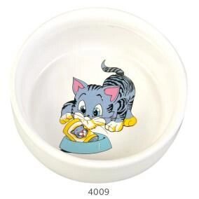Миска керамічна для кішок 0,3л * 11см Trixie