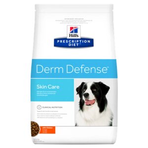 Лечебный корм для собак Hills PD Derm Defense Skin Care Chicken
