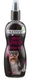 ESPREE High Sheen Finishing Spray 355 мл. Cпрей з інтенсивним блиском для собак Шоу-класу