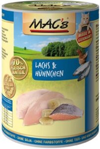 Консервы для кошек MAC"s Cat Salmon & Chicken/Лосось и Курица