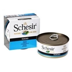 Schesir тунець (Tuna) вологий корм консерви для собак, банку