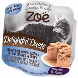 Zoe DELIGHTFUL DUETS PETE Chicken - консерви для кішок (курка / курка в соусі)