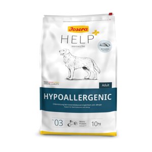 Сухий корм Josera Help Hypoallergenic Dog ГІПОАЛЕРГЕНІК ДОГ Підтримка при харчовій непереносимості та алергії
