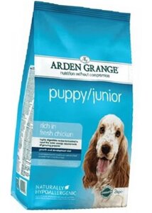 Сухий корм Arden Grange Puppy Junior для цуценят курка та рис