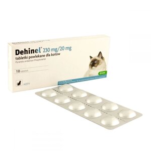 Дехінел для кішок Dehinel, таблетки № 10