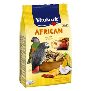 Корм для великих африканських папуг Жако Vitakraft African 750 г