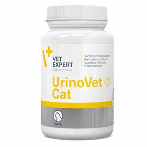 VetExpert UrinoVet Cat (Уріновет) підтримання і відновлення функцій сечової сист. 45капс.