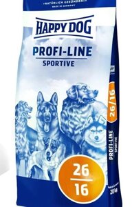 Happy Dog Хеппі дог Profi-Line Sportive 26/16, 20кг