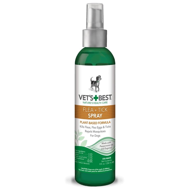 VET`S BEST natural flea &amp; tick home spray - знижка