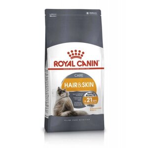 Сухий корм Royal Canin Hair and Skin для дорослих кішок з проблемної шерстю і чутливою шкірою