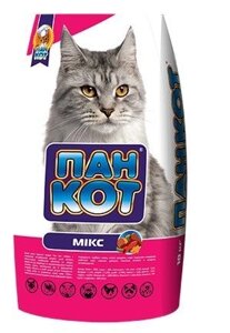 Сухий корм для кішок Пан Кот Мікс 10кг
