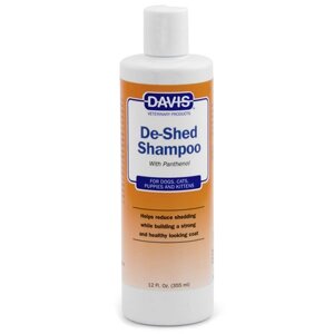 Davis De-Shed Shampoo ДЕВІС ПОЛЕГШЕННЯ линьки шампунь для собак і котів