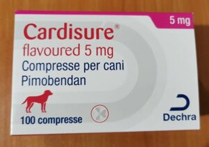 Cardisure Кардішур 5 мг*10 таб. Аналог ветмедін
