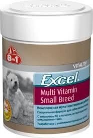 8In1 Excel Small Breed вітаміни для дорослих собак малих порід