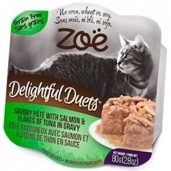 Zoe DELIGHTFUL DUETS PETE Salmon & Tuna - консерви для кішок (лосось / тунець в соусі)