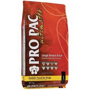 Pro Pac Ultimates Large Breed Adult Chicken & Brown Rice Formula корм для собак великих порід курка і коричневий рис