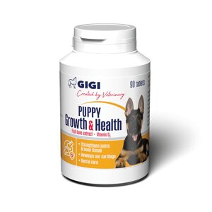 Біокальций для цуценят Gigi Puppy Growth and Health