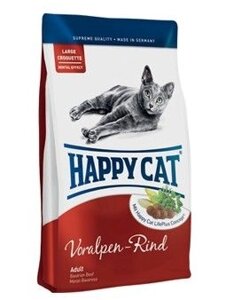 Happy Cat Adult Voralpen-Rind сухий корм для кішок c яловичиною 10кг