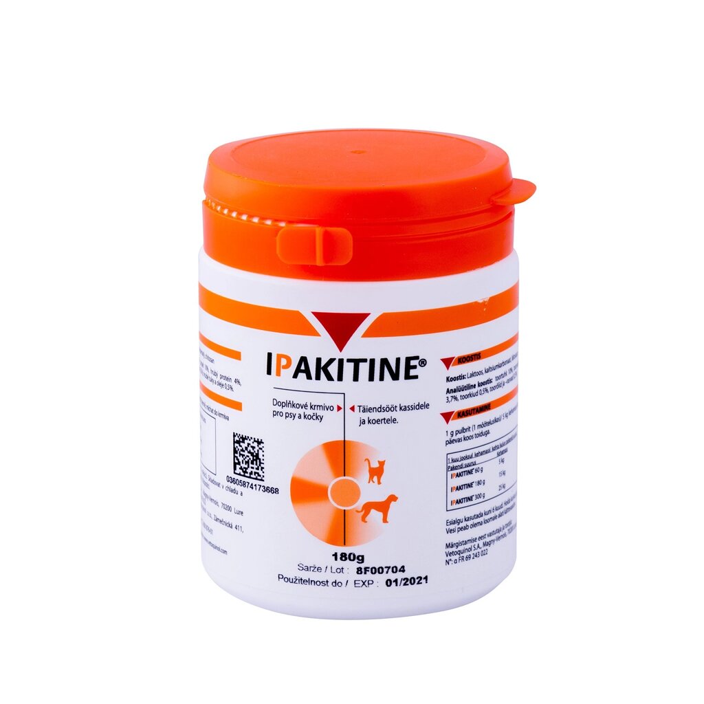 Ipakitine (Ипакитин, Ипакитине) - для лечения ХПН у собак и кошек 180г - фото