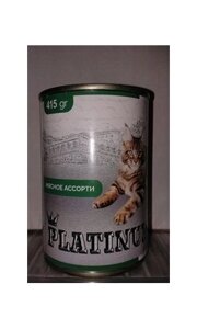 Платинум консерви для котів М'ясне асорті 415 г