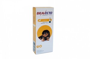 Бравекто Bravecto Spot on XS краплі від бліх і кліщів для собак 2-4,5 кг