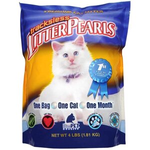Litter Pearls ТРАКЛЕС (TrackLess) кварцовий наповнювач для туалетів котів