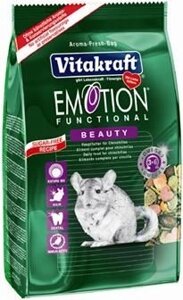 Vitakraft Emotion Beauty корм для шиншил, 600 гр
