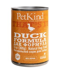PetKind Duck Formula консерви для собак всіх порід і вікових груп качка
