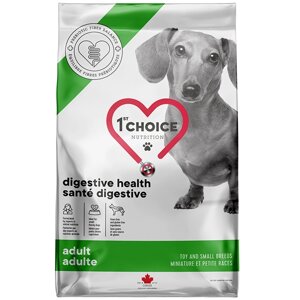 1St Choice Adult Digestive Health Toy and Small ГАСТРОІНТЕСТІНАЛ сухий дієтичний корм для собак міні і малих порід