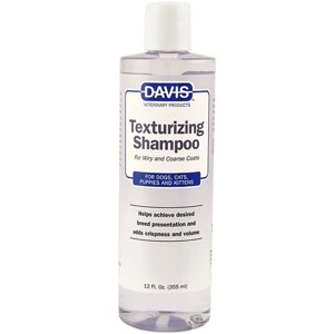 Davis Texturizing Shampoo Девіс текстуруючий шампунь для жорсткої і об'ємної вовни у собак і котів, концентрат