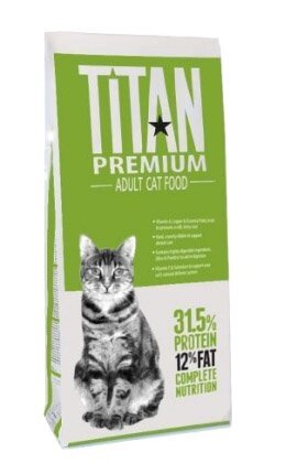 Корм сухий Titan Premium Adult Cat для дорослих кішок 15 кг - порівняння