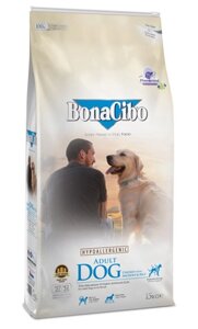 Сухий корм для собак BonaCibo Adult Dog Chicken & Rice with Anchovy