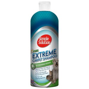 Simple Solution Extreme carpet Shampoo засіб для видалення забруднень, плям і запахів тварин з килимових покриттів