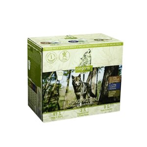 Набір вологого корму для дорослих собак Isegrim Adult Pouch Roots Multipack Monoprotein кабан, коніна, індик