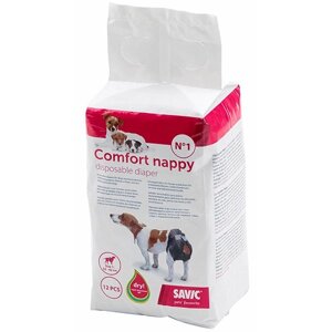 Savic Comfort Nappy САВІК КОМФОРТ Наппо памперси для собак 12шт.