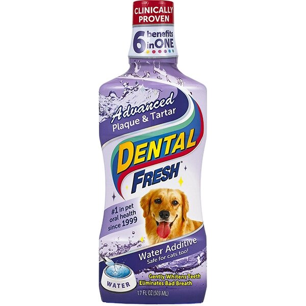 Synergy. Labs СВІЖІСТЬ ЗУБІВ ЕДВАНСЕД (Dental. Fresh. Advan) рідина для зубів собак 503мл - опис