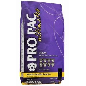 Pro Pac Ultimates Puppy Chicken & Brown Rice Formula корм для цуценят курка і коричневий рис