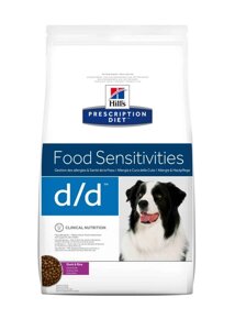 Лікувальний корм для собак Hills Prescription Diet Canine d/d Duck