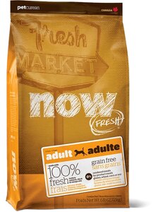 NOW FRESH Беззерновой для Дорослих собак з індички, Качкою і овочами Fresh Adult Recipe Grain Free
