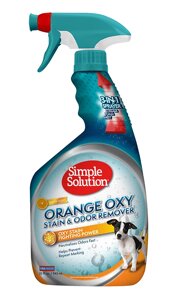 Simple Solution ORANGE OXY CHARGED Stain & Odor Remover з ароматом апельсина для нейтр. запахів і ппятен 945мл