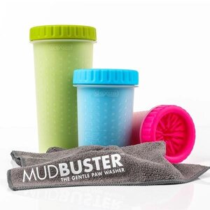 Dexas Компактна лапомойка MudBuster в трьох розмірах в трьох кольорах