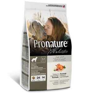Pronature Holistic (Пронатюр Холістік) з індичкою і журавлиною сухий холістік корм для собак всіх порід