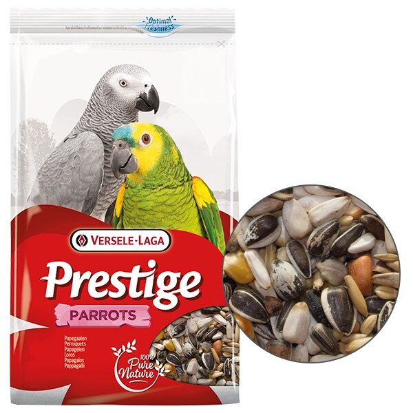 Versele-Laga Prestige Parrots Верселя лага престиж корм для великих папуг корм для великих папуг 1кг - роздріб