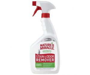 8In1 Nature's Miracle Stain & Odor Remover Уничтожитель плям і запахів для кішок універсальний