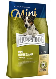 Happy Dog Supreme Sensible Mini Neuseeland Хэппи Дог Новая Зеландия корм с ягненком и рисом для собак мелких пород,4 кг