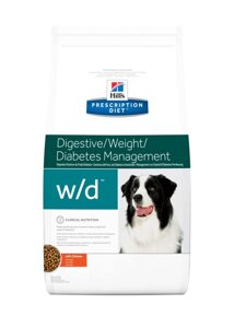 Сухий лікувальний корм для собак Hills Prescription Diet Canine w/d