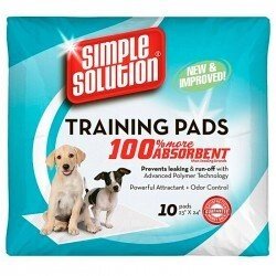 Simple Solution TRAINING PADS - влагопоглощающие гігієнічні пелюшки для собак і цуценят 10 шт. 58x61см,